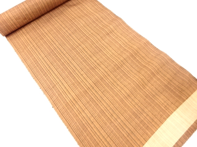 JAPANESE KIMONO / ANTIQUE BOLT FOR KIMONO / SILK / TSUMUGI